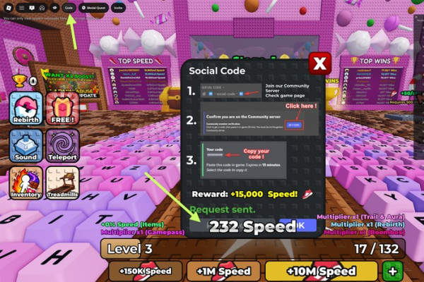 +1 Speed Keyboard Escape 10M Speed
